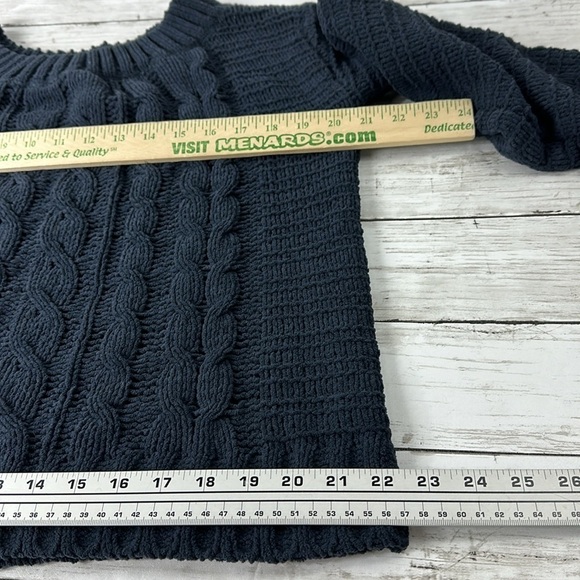 AMERICAN EAGLE crop knit sweater SZ S - Picture 4 of 8